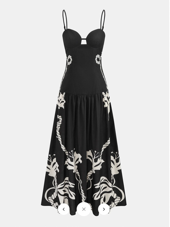 Commense Dresses & Skirts - NWT Commense Printed Cami Maxi Dress Sz XL